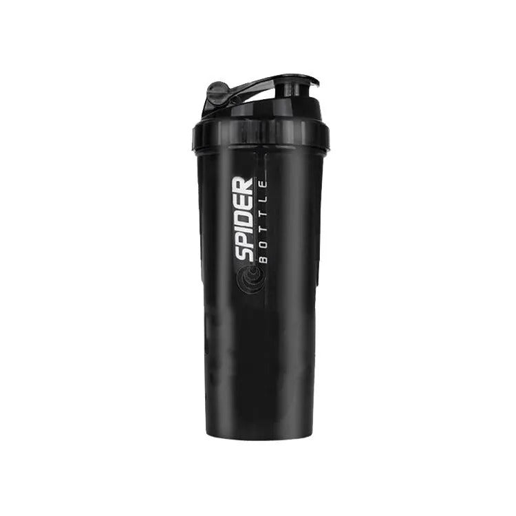 3 Layer Sports Mixer Protein Shaker Water Bottles  550ML